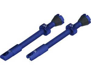 Peaty's Set de 2 Valves Tubeless Chris King Edition MK2 noir SV 80 mm