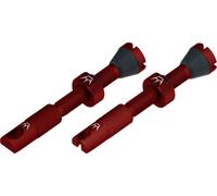 Peaty's Set de 2 Valves Tubeless Chris King Edition MK2 rouge SV 42 mm