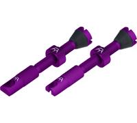 Peaty's Set de 2 Valves Tubeless Chris King Edition MK2 violet SV 42 mm