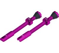Peaty's Set de 2 Valves Tubeless Chris King Edition MK2 violet SV 60 mm