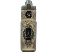 Peaty's x Fidlock Lockin Porte-Bidon Magnétique pour Vélo avec Gourde 600ml Regular - Système VTT Fidlock Support Intégré - Fixation Rapide et Sécurisée, Torsion et libération - Logo Smoked