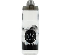 Peaty's x Fidlock Porte-Bidon Magnétique Vélo - 600ml, Mountain Clear | Gourde Regular, Système VTT Fidlock, Fixation Rapide et Sécurisée, Torsion et Libération, VTT