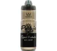 Peaty's x Fidlock Porte-Bidon Magnétique Vélo - 600ml, Speed Products | Gourde Regular Smoked, Système VTT Fidlock, Fixation Rapide et Sécurisée, Torsion et Libération
