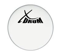XDRUM Peau de grosse caisse 20" Coated – blanc, Mylar rugueux, attaque discrète, sustain long