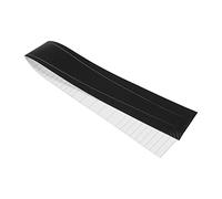 Peau Centrale de la Console Autocollant Intégral Résistant aux Rayures, Facile à Installer, pour Hôte Optical Drive Edition, avec Chiffon de Nettoyage (Noir de Fibre de