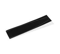 Peau Centrale de la Console pour Console Autocollant de la Bande Centrale de la Peau de la Partie Centrale de la Console pour L'édition du Lecteur Optique (Noir brossé)