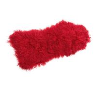 Peau d’agneau du Tibet Albrecht rouge, Designer Thomas Albrecht, 50x3 cm