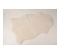 Peau d'agneau naturelle pour bébé mimosa 80/90 cm