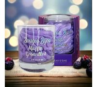 Peau d'âne - Bougie chantilly avec bijou - Muffin groseilles 180g