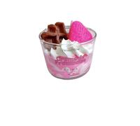 Peau d'âne - Bougie Gourmande sans bijou - Crème de framboise - 125g