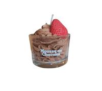 Peau d'âne - Bougie Gourmande sans bijou - Verrine chocolat - 125g