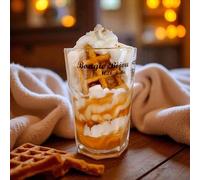 Peau d'âne - Bougie Milkshake avec bijou - Gaufre au caramel - 290g