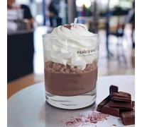 Peau d'âne - Bougie Milkshake sans bijou - Choco Coco 180g