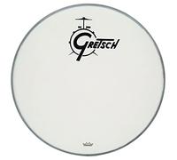 Gretsch Drums "Gretsch Drums 22"" Bass Drum Head WH w/Logo"
