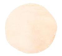 Peau de Chèvre Peau de Tambour Ronde pour Djembé et Doumbek | Réponse Élastique Légère, Tonalité Naturelle, pour Professeurs de Musique et Étudiants en Percussion