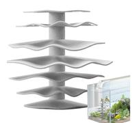 Peau de crevettes pour aquarium - tunnel de crevettes pour aquarium, tunnel de décoration de poissons multicapa | PP Hands crevettes, grotte pour cacher les crevettes | Cueva Escondite pour Aquarius