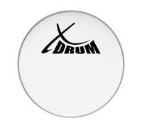 Peau de Grosse Caisse XDrum 20" Coated (20" blanc, couche de Mylar rugueuse, son ouvert et chaud avec attaque discrète et sustain long)