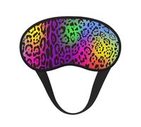Peau de jaguar arc-en-ciel,Masques de sommeil occultants, cache-yeux couvrants, masques de sommeil anti-lumière