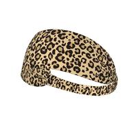 Peau de léopard Guépard Jaguar,Bandeau de Sport Unisexe, Bandeau élastique Multi-usages pour Cheveux