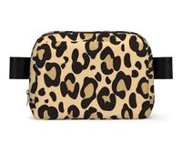 Peau de léopard, guépard, Jaguar,Sac Banane carré de Voyage, Sac de Poitrine décontracté, Sac Banane pour Hommes et Femmes