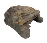 Peau de Reptile, Maison de Crapaud en résine, Grotte rocheuse réaliste, abri Humide sûr pour Grenouilles, crapauds et Petits Reptiles, intérieur et extérieur
