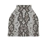 Peau De Serpent Gris Housse de Canopée de Siège de Voiture pour Poussette Bébé Dais Siège-Auto Couverture D'Allaitement Pare-Soleil Respirant Extensible pour Garçons Filles