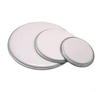Peau de tambour avec contrôle du son et cadre en aluminium avec maille à deux couches, conçue pour une utilisation pratique et compatible avec plusieurs configurations de taille de tambour (25,4 cm)