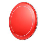 Peau de Tambour de Rechange Double Couche Rouge 14 Pouces | Ajustement Précis, Renforcée, Réponse Rapide, pour Caisse Claire et Grosse Caisse de 14 Pouces