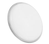 Peau de Tambour de Rechange pour Caisse Claire 14 Pouces Double Couche | Texture Naturelle Visible, Film Polyester Blanc Semi-transparent, Amortissement des Vibrations, pour Batteurs et Concerts