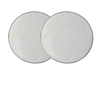 Peau de tambour d'entraînement avec contrôle du son, avec cadre en aluminium et noyau en fer, construction en maille à deux couches pour plus de durabilité, compatible avec les tailles de tambour de