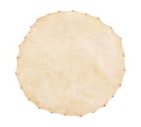 Peau de Tambour en Peau de Chèvre pour Tambour Bongo Shaman Djembe, Diamètre 36 Cm, Remplacement avec un Son Clair