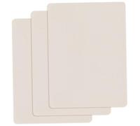 Peau de tatouage 3 pièces, peaux de pratique tatouage double face en silicone épais 0, 3 cm pour la pratique ou l'affichage des débutants