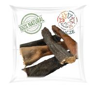 Peau de tête de cheval séchée pour chien - Article à mâcher et récompense - Friandise hypoallergénique pour chien - Monoprotéine - 100 % cheval - Sans additifs - Sans céréales - Soin dentaire (1 kg)