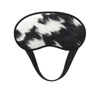 peau de vache brune,Masques de sommeil occultants, cache-yeux couvrants, masques de sommeil anti-lumière