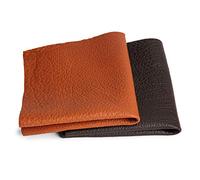 Peau de vache, cuir épais | Cognac | Cuir prédécoupé, pièces extra larges | Maroquinerie, pour l'artisanat, le rembourrage, la décoration | morceaux de cuir | Format A1