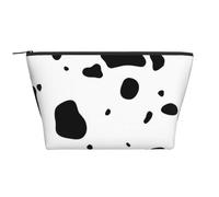 Peau De Vache Dalmatiens Chien Taches Animal Animaux Dalmatien, Trousse de Toilette Trousse de Maquillage Sac à cosmétiques Trousse de Toilette de Voyage Portable