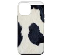 Peau de Vache Holstein Cool Farm Animal Hide Coque pour iPhone 12 Mini