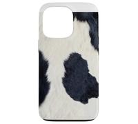 Peau de Vache Holstein Cool Farm Animal Hide Coque pour iPhone 13 Pro