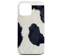 Peau de Vache Holstein Cool Farm Animal Hide Coque pour iPhone 13 Pro Max