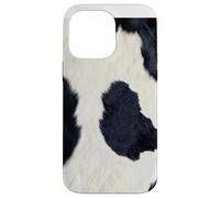 Peau de Vache Holstein Cool Farm Animal Hide Coque pour iPhone 14 Pro Max