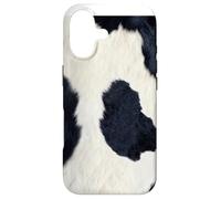 Peau de Vache Holstein Cool Farm Animal Hide Coque pour iPhone 17
