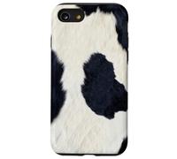 Peau de Vache Holstein Cool Farm Animal Hide Coque pour iPhone SE (2020) / 7/8
