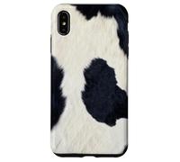 Peau de Vache Holstein Cool Farm Animal Hide Coque pour iPhone XS Max