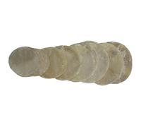 Peaux de batterie en cuir brut de veau/buffle finition naturelle | Sélectionnées à la main pour un son supérieur (20,3 cm - 106,7 cm) (50,8 cm)