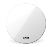 Peaux de grosse caisse r sonantes lisses Evans Heads BD20RSW-NP EQ3 20 pouces Blanc