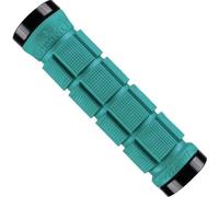 Peaux de lézard Poignées de guidon Lock-On Northshore, 130 mm / 130 mm, Teal - Turquoise