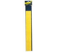 Peaux de remplacement étroites FISCHER Twin Skin 100% Mohair (Jaune) 410