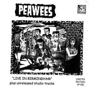 PEAWEES - Live in Birmingham plus unreleased studio tracks (Limited Edition of 250) (Vinyl yellow) / KLAW 002