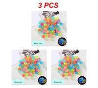 Peays l Shorous Coal Walkways for Garden,Glow in the Dark Peays l,Garden .cLawn,Yard Aquarium,Precious Decor,1 Pc,3Pcs - Type Style A 3pcs-L #B