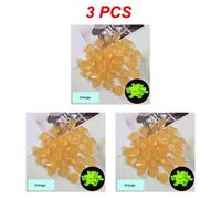Peays l Shorous Coal Walkways for Garden,Glow in the Dark Peays l,Garden .cLawn,Yard Aquarium,Precious Decor,1 Pc,3Pcs - Type Style H 3pcs-L #B